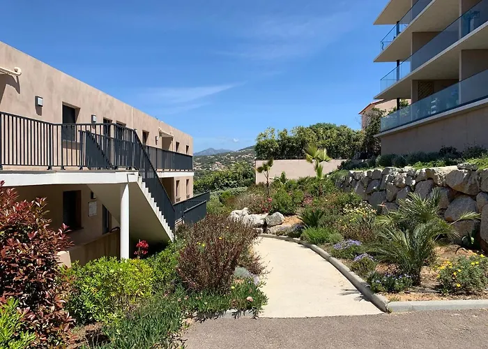 Vue Panoramique Pres De Porticcio Pietrosella