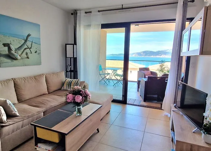 Vue Panoramique Près De Porticcio Appartement