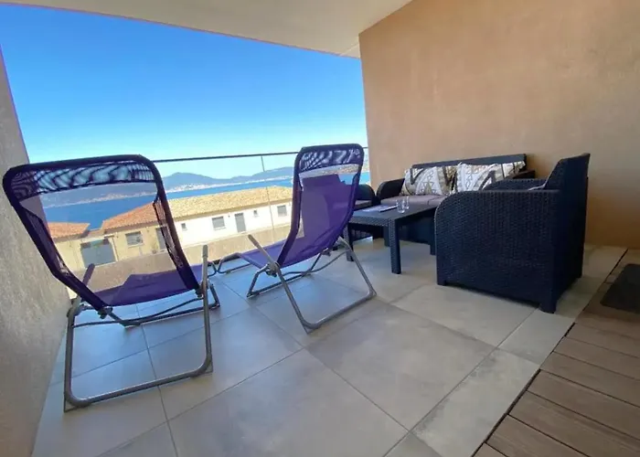 Vue Panoramique Près De Porticcio